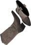 Lazamani Western Cowboy Boot met Zilveren Studs Gray Dames - Thumbnail 2