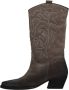 Lazamani Western Cowboy Boot met Zilveren Studs Gray Dames - Thumbnail 5