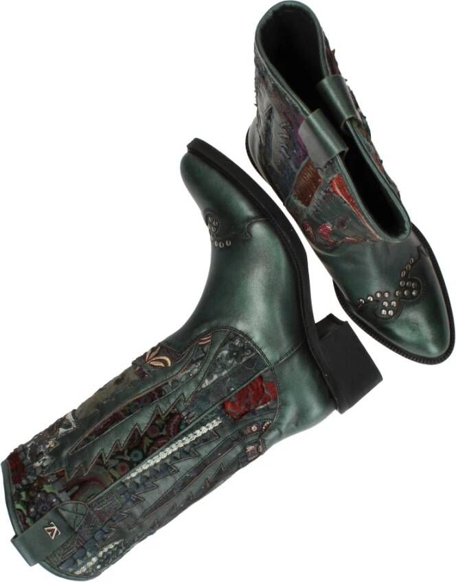 Lazamani Handgemaakte Western Stijl Laarzen Multicolor Dames
