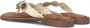 Lazamani Luna Leren Dames Slippers Off-White - Thumbnail 91