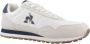 Le Coq Sportif Kleurrijke Slip-On Sportieve Sneakers White Heren - Thumbnail 12