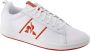 Le Coq Sportif Courtclassic Sport Heren Sneakers Schoenen Leer Wit - Thumbnail 3