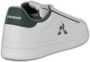 Le Coq Sportif Groene Leren Sportieve Sneakers met Rubberen Zool White Heren - Thumbnail 7
