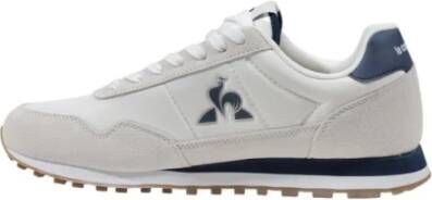 Le Coq Sportif Kleurrijke Slip-On Sportieve Sneakers White Heren