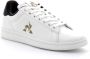 Le Coq Sportif Premium Court Clean Schoenen Zwart Wit White Heren - Thumbnail 5