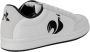 Le Coq Sportif Effen Leren Sneakers Met Rubberen Zool - Thumbnail 7