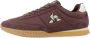 Le Coq Sportif Bruine Casual Sneakers met Rubberen Zool Brown Heren - Thumbnail 5