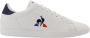 Le Coq Sportif Witte casual leren sneakers voor heren White Heren - Thumbnail 4