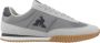 Le Coq Sportif Sportieve Grijze Textiel Sneakers Gray Heren - Thumbnail 6