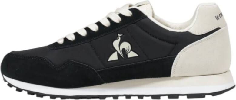 le coq sportif Zwarte Sportieve Veterschoenen