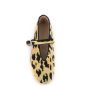 Le Monde Beryl Bruine Luipaardprint Fluweel Ballerina Schoenen Multicolor Dames - Thumbnail 4