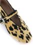 Le Monde Beryl Bruine Luipaardprint Fluweel Ballerina Schoenen Multicolor Dames - Thumbnail 5