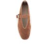 Le Monde Beryl Cognac Suède Ballerina Schoenen Brown Dames - Thumbnail 4