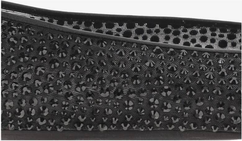 Le Monde Beryl Zwarte Kristal Ballerina Flats