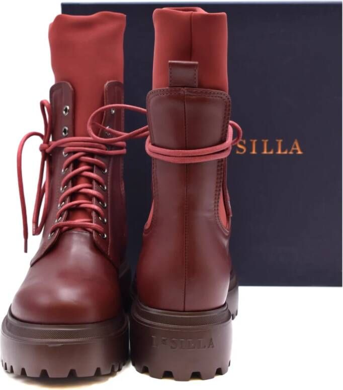 Le Silla Ankle Boots Red Dames