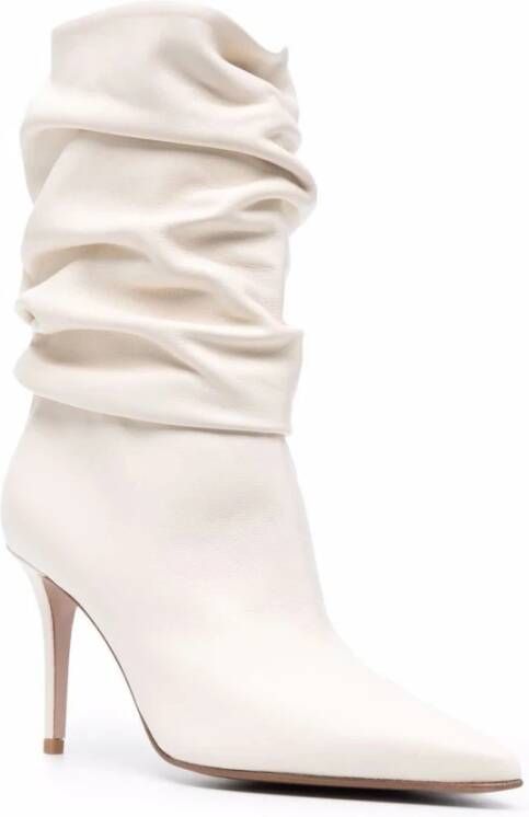 Le Silla Ankle Boots White Dames