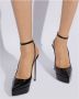 Le Silla Uma slingback pumps Zwart - Thumbnail 2