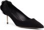 Le Silla Elegant Zwart Petalo Pumps Black Dames - Thumbnail 2