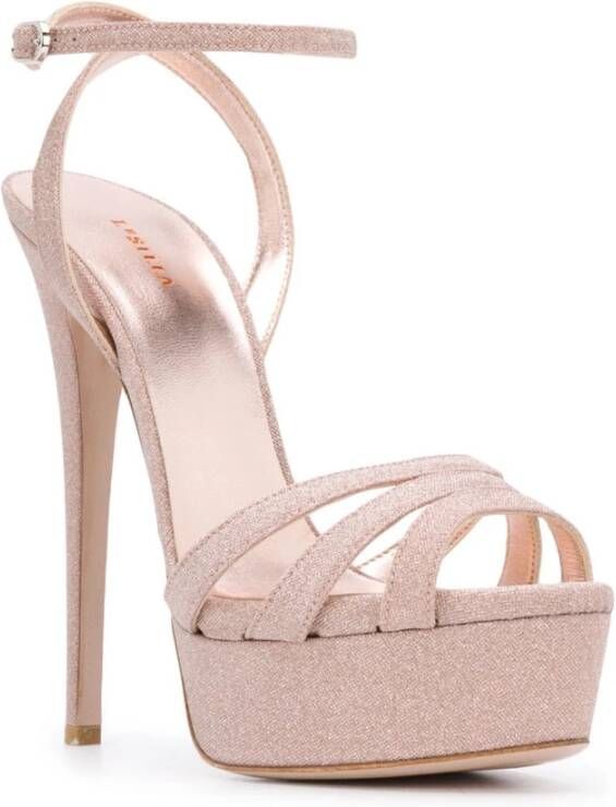 Le Silla Hoge hiel sandalen Beige Dames