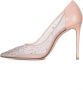 Le Silla Klassieke Hoge Hakken Beige Dames - Thumbnail 3