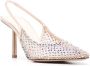 Le Silla Kristal Puntige Neus Slingback Sandalen Beige Dames - Thumbnail 2