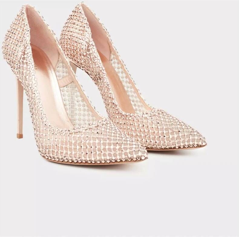 Le Silla Kristal versierde pumps Gilda