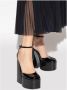 Le Silla Nikki pumps met plateauzool Zwart - Thumbnail 3