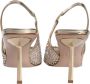 Le Silla Platinum Jewel Slingback Hakken Schoenen - Thumbnail 2