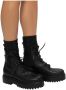 Le Silla Ranger -platform Ankle Boots Zwart Dames - Thumbnail 2