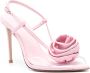 Le Silla Roze Sandalen met Hak en Bloemenmotief Pink Dames - Thumbnail 2