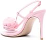 Le Silla Roze Sandalen met Hak en Bloemenmotief Pink Dames - Thumbnail 3