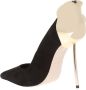 Le Silla Elegant Zwart Fluweel Hoge Hakken Black Dames - Thumbnail 8