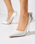 Le Silla Witte Petalo pumps met bloemendecoratie White Dames - Thumbnail 7