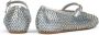 Le Silla Zilveren Kristal PVC Nylon Leren Sandalen - Thumbnail 2