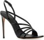 Le Silla Zwarte Leren Scarlet Hak Sandalen - Thumbnail 2