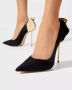Le Silla Zwarte Suede Petalo Hakken - Thumbnail 2
