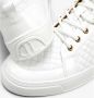 Leandro Lopes Ezio Witte Leren Sneakers White Heren - Thumbnail 4