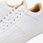 Leandro Lopes Handgemaakte Leren Lage Top Sneakers White Heren - Thumbnail 6