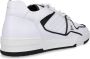 Leandro Lopes Jordy V Lage Sneaker van Kalfsleer White Heren - Thumbnail 5