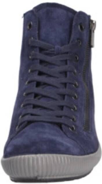 Legero Blauwe enkellaarsjes voor dames