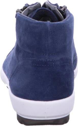 Legero Blauwe Leren Sneaker Tanaro 4.0