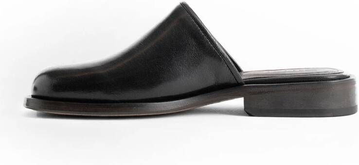 Lemaire Flat Sandals Black Dames