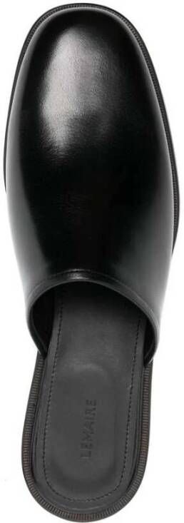 Lemaire Mules Black Heren