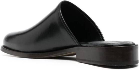 Lemaire Mules Black Heren