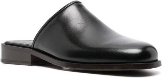 Lemaire Mules Black Heren