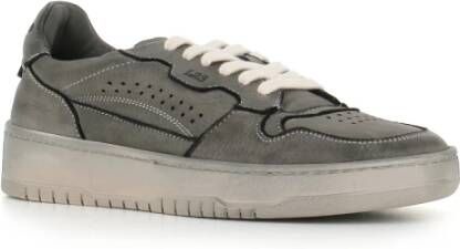 Lemargo Cemento Sneaker van Zacht Leer Gray Dames