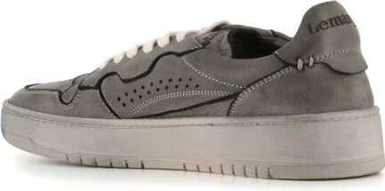 Lemargo Cemento Sneaker van Zacht Leer Gray Dames