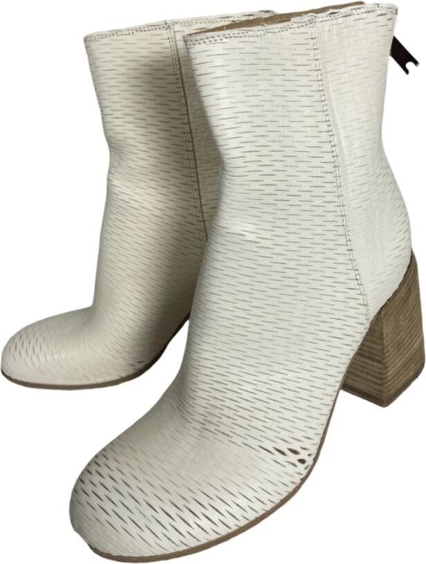 Lemargo Heeled Boots Beige Dames