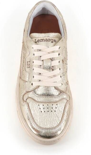 Lemargo Platino Leren Sneaker Gray Dames