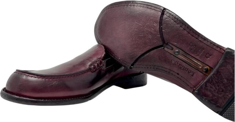 Lemargo Roodbruine Colin Loafer in kalfsleer